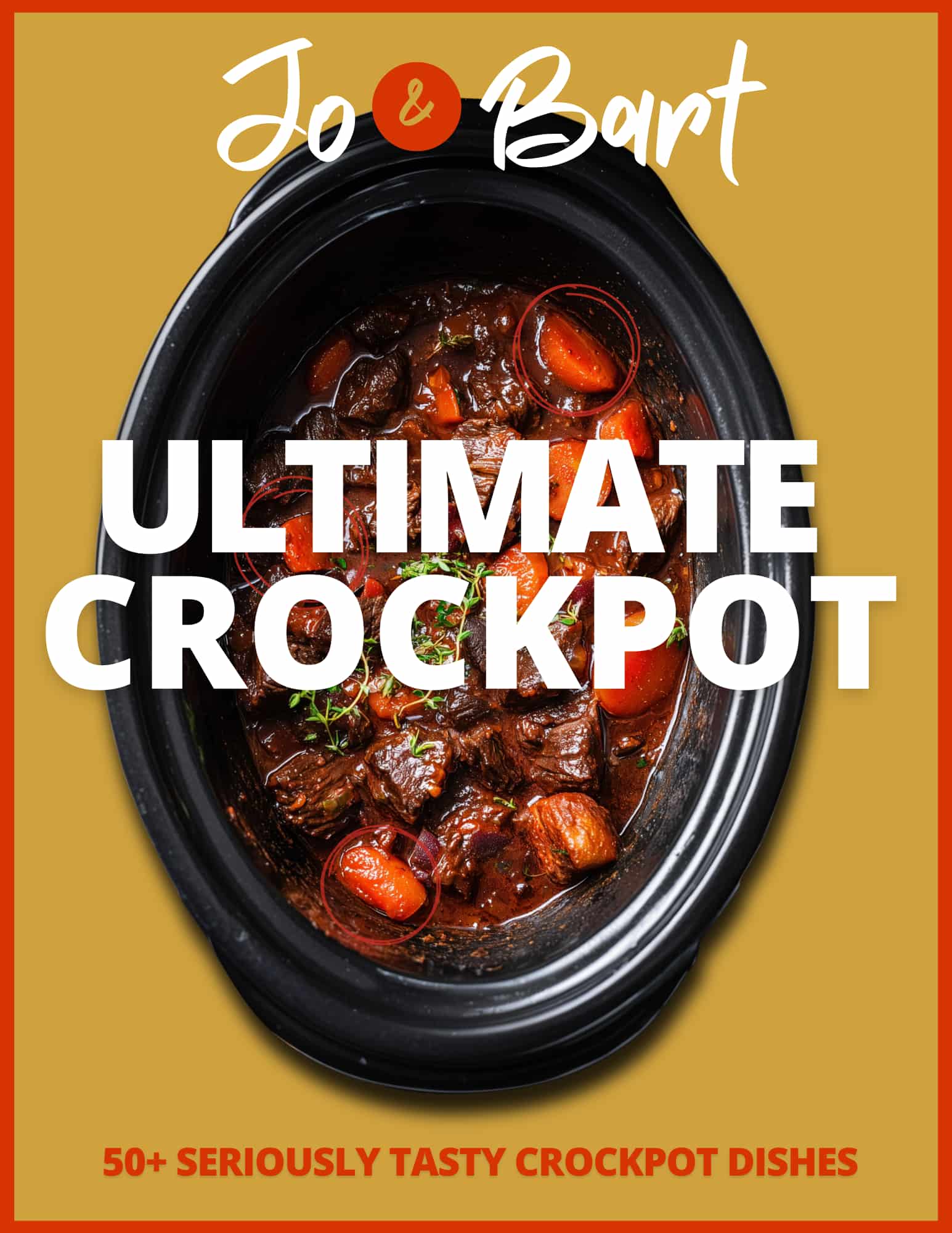 The Ultimate Crockpot Cookbook cover