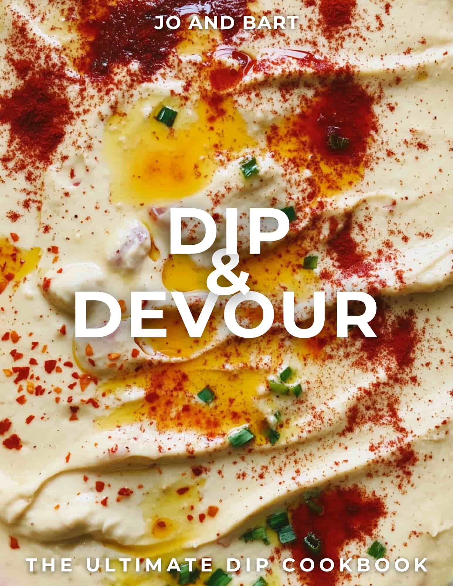 The Dip & Devour Cookbook cover