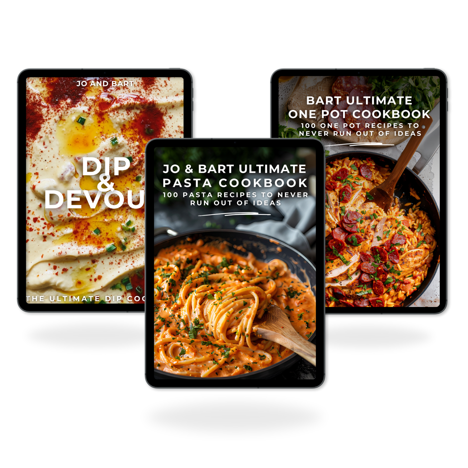 The Complete Jo and Bart Collection (Ultimate Pasta + One Pot + Dip eB
